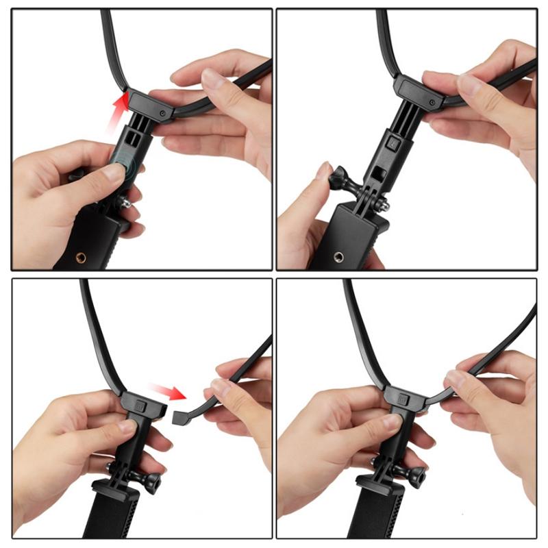 Neck Hanging Action Camera Mount - Compact & Versatile-1915196864442011652
