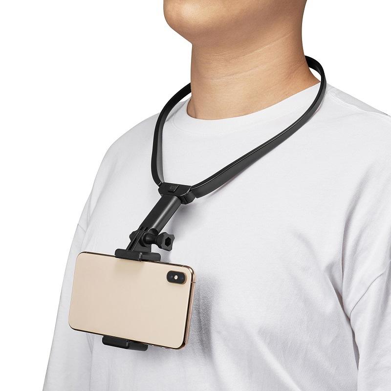 Neck Hanging Action Camera Mount - Compact & Versatile-1915196864442011653