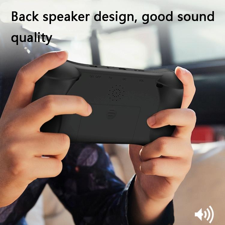 Double-Black Handheld Game Console With 3.5-Inch Screen-1915197974133215238