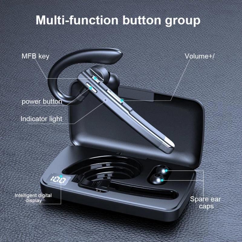 Gen2 Earhook Bluetooth Headphones - Business Edition-1915198306057850881