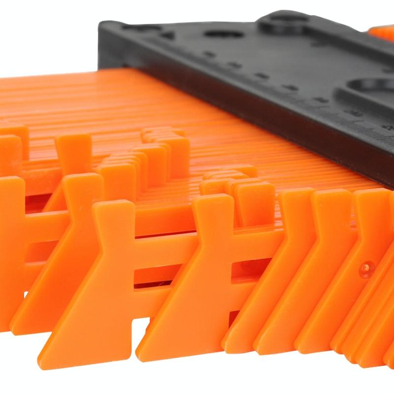 Metal Profile Contour Utensils Set With 10 Ruler Straight Edge Pencil And Screwdriver - Locking Feature-1915197636621766660