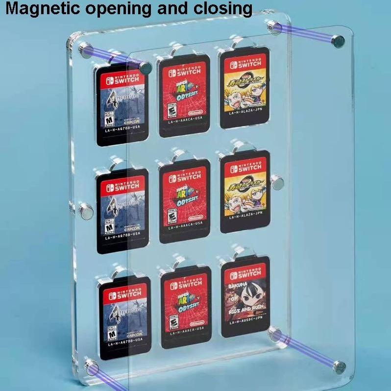 Switch Magnetic Crystal Card Storage - 9 Grid-1915198322600185858