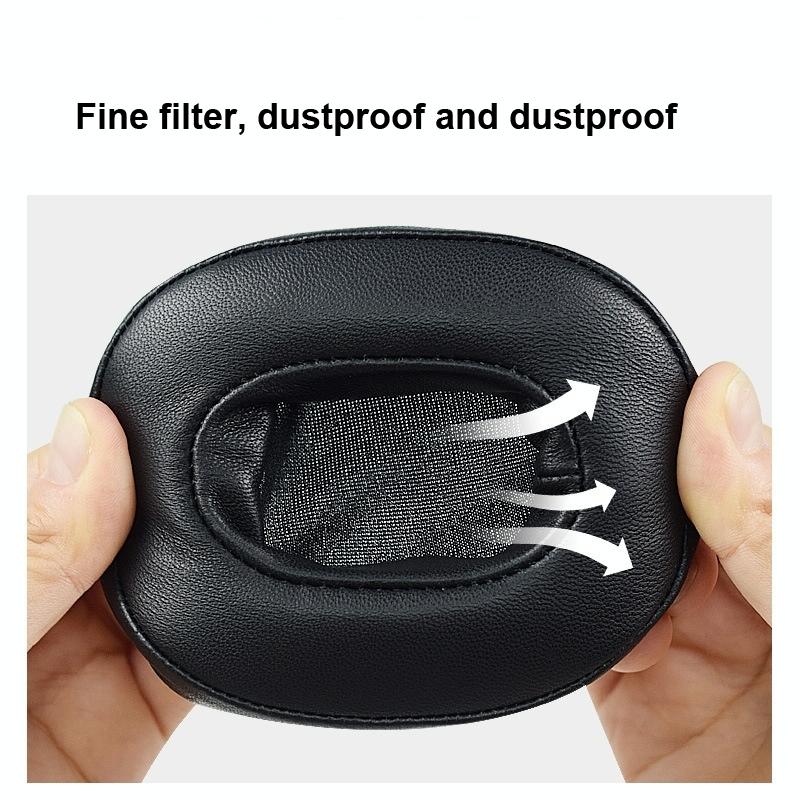 Thick Sheepskin Headset Earmuffs For Audio-Technica Ath-M50X / M30X / M40X / M20X - Brown-1915198367433101314