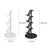 3-Tier Desktop Gamepad And Headphone Storage Rack - White-1915198262067990528