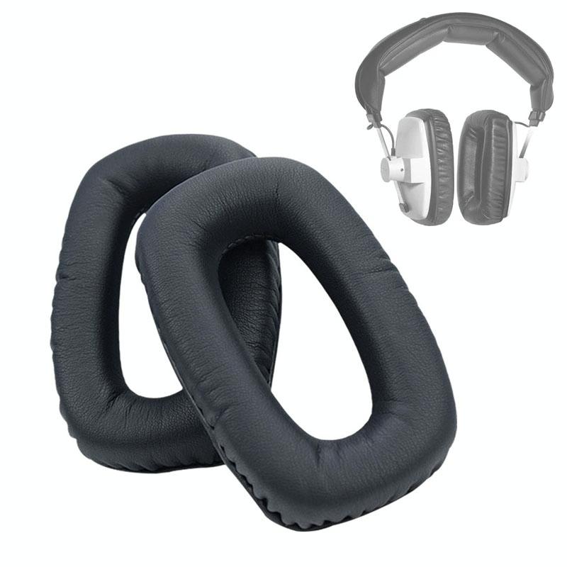 Black Sponge Earpads For Beyerdynamic Dt100 / Dt102 / Dt108 / Dt109 - 1 Pair-1964932229163520005
