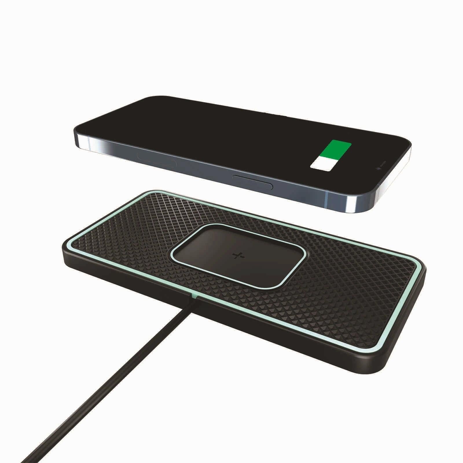 Wireless Car Charger With Anti-Slip Pad For Airpods / Iphone - 15W-1915198314618425345