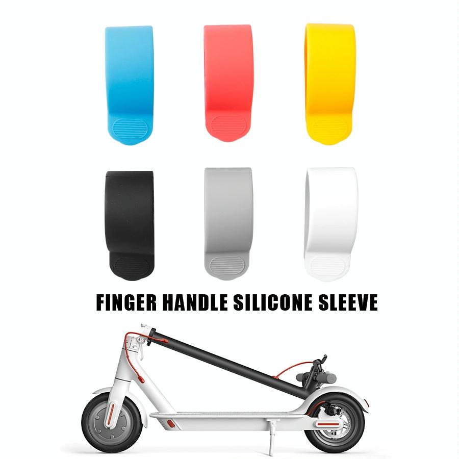 Silicone Finger Dial Cover For Xiaomi M365 / 1S / Pro & Ninebot Max G30 - Blue Handlebar-1964932192102649861