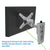 Quick Release Wall Mount For Computer Monitor - Silver Gray-1964932177829433349