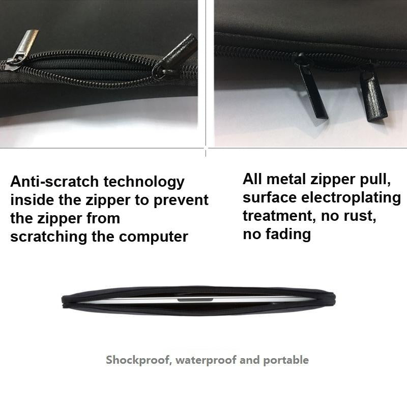11 Inch Laptop Sleeve With Diving Material - No Elastic Band-1915197266935812099