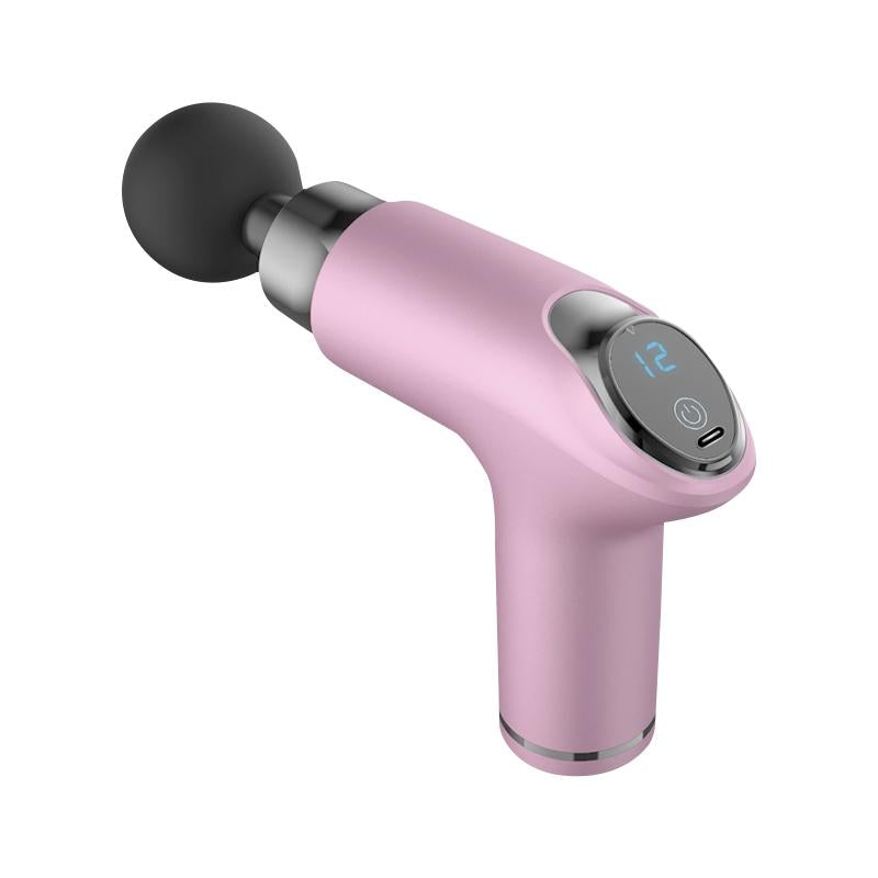 12-Speed Mini Muscle Massager - Pink-1915197640509886471