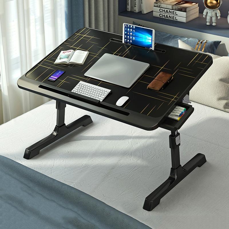 Foldable Bed Desk - Lifts For Easy Use-1964932331517120519