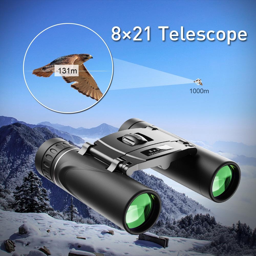 Portable 8X21 Zoom Binoculars For Long Distance Viewing-1915196937208991747