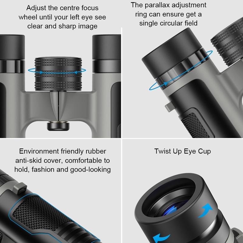 25X Binoculars For Bird-Watching Hunting And Hiking - Bak4 Prism-1915196827624411141