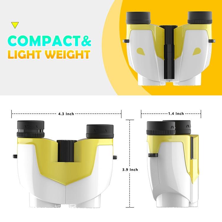 25X10 Polar Bear Binoculars - Perfect Gift For Kids-1915197383503908865