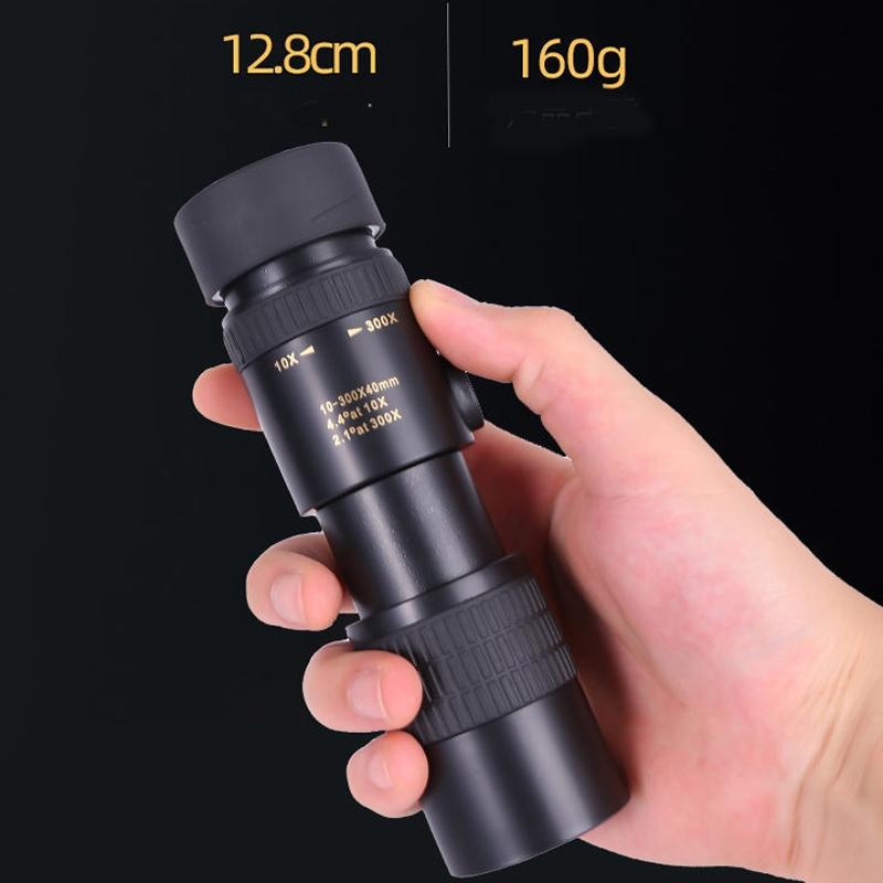 High Definition Monocular Telescope With Photo Holder & Tripod - 10-300X40-1915198114910834693