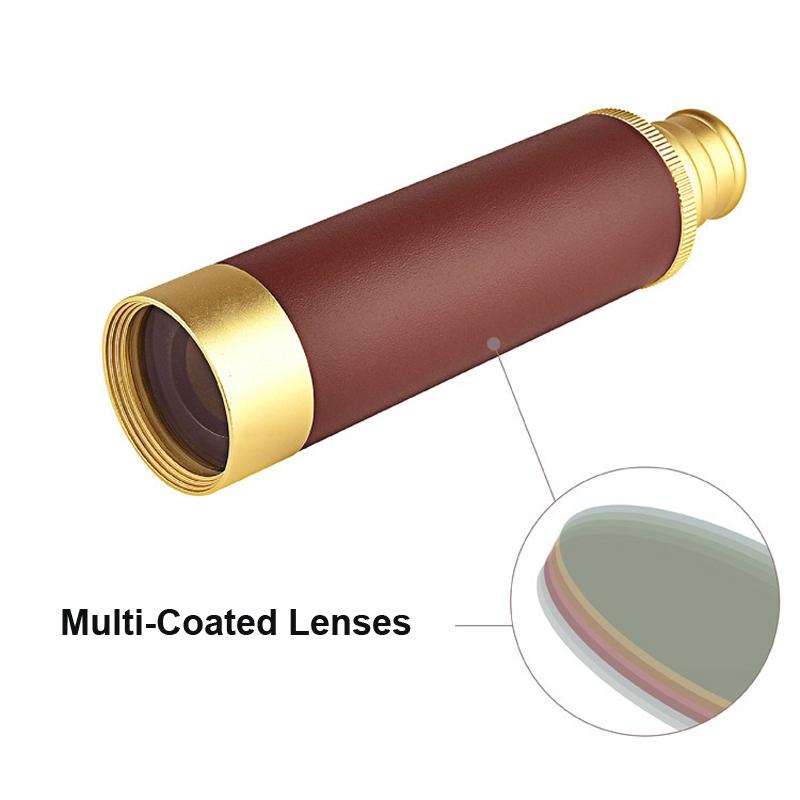 High Power Pirate Monocular Telescope - 25X32 Pocket Size-1915198272318869507