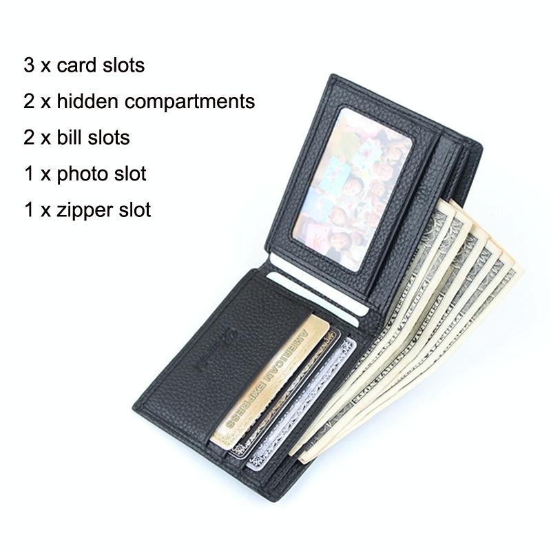 Men Casual Rfid Wallet With Multifunctional Card Holder By Baweisi-1915198391596486659