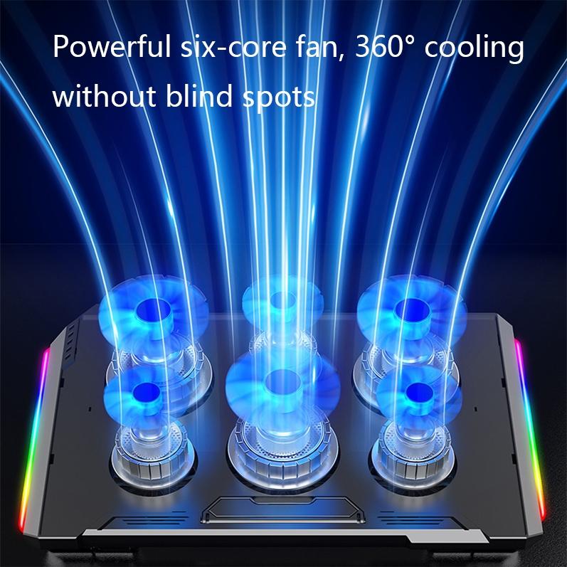 Light-Up Laptop Cooler - Rgb Effect-1964932181772079105