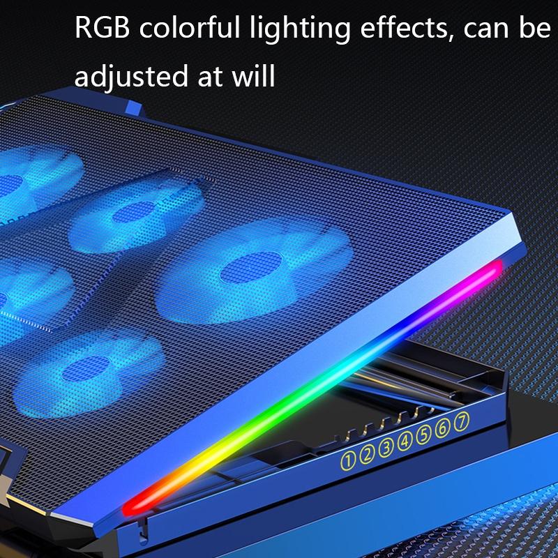 Light-Up Laptop Cooler - Rgb Effect-1964932181772079107