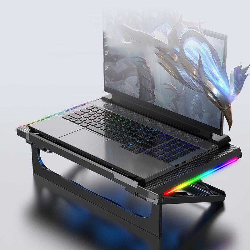 Light-Up Laptop Cooler - Rgb Effect-1964932181772079109