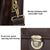 Retro Cowhide Leather Briefcase For 15.6 Laptop - Multifunctional - Coffee-1924671880376225796