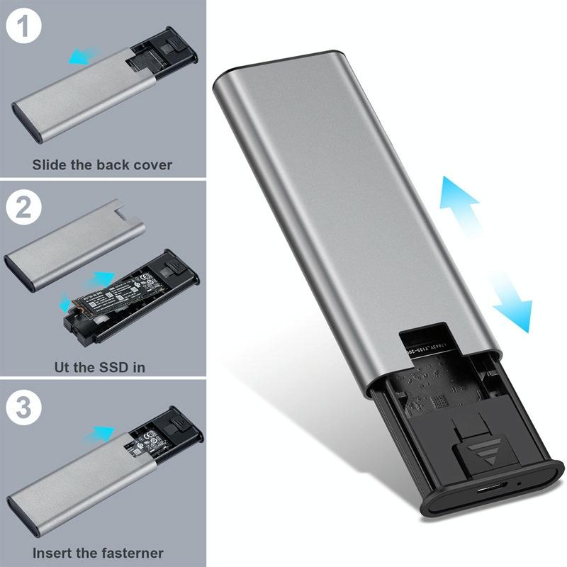 Aluminum M.2 Nvme Usb-C Enclosure-1915197855874813958