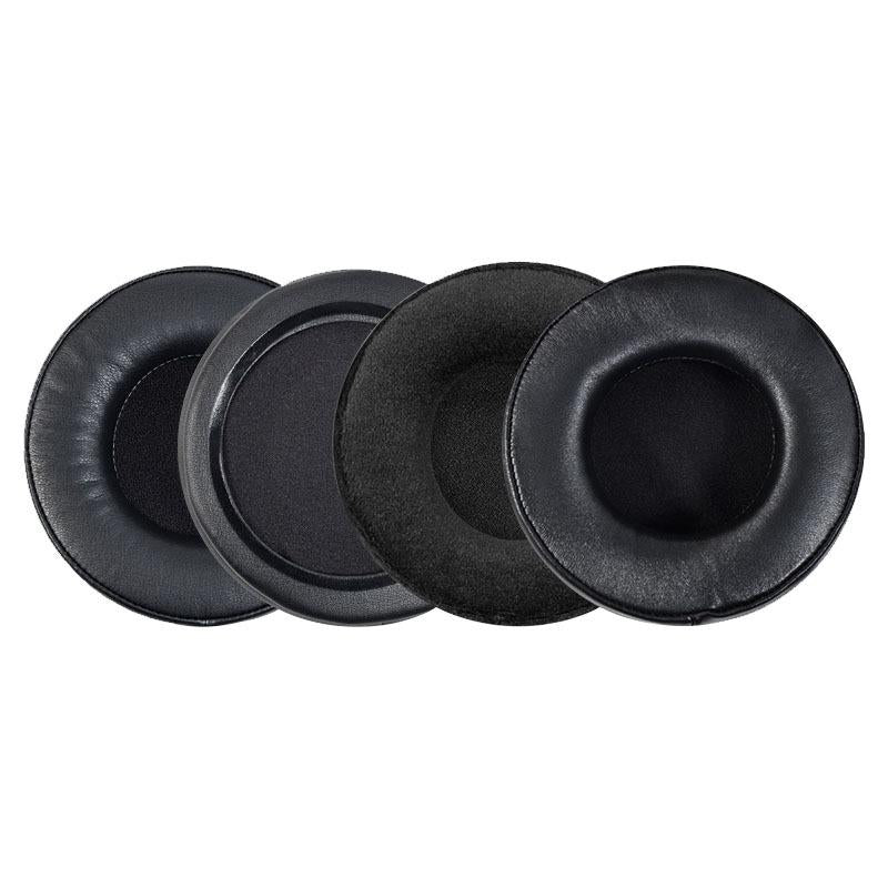 Black Lambskin Earmuffs For Audio-Technica Headphones - 2 Pack-1915197808953135106