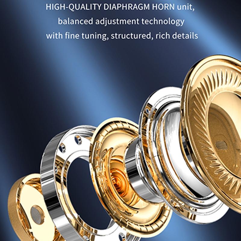 V28 Bluetooth Voice Control Earphone - Black Digital Display Single Ear-1915196931546681347