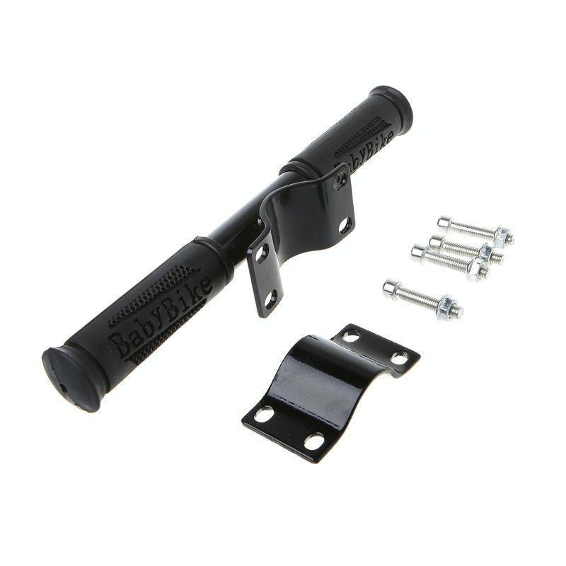 Universal Children Armrest For Electric Scooter - Fixed Riser In Black-1964932232430882819