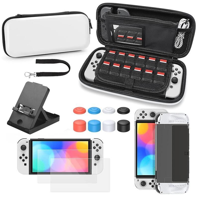 14-Piece Accessory Set For Switch Oled Console-1922443448028368896