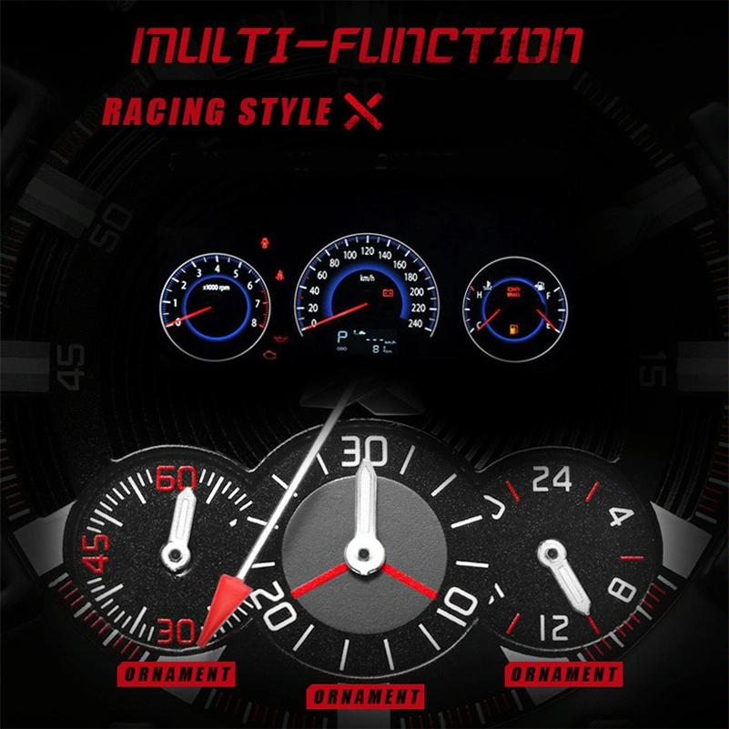 Waterproof Quartz Watch With Black Leather Strap And Rose Shell Design-1943465060064169987