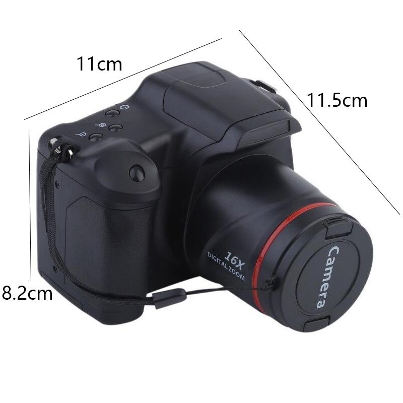 16X Zoom Hd Slr Camera In Black-1915196916782731265