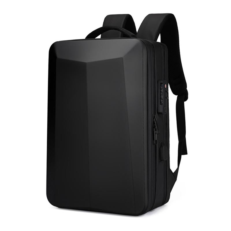 15.6 Gaming Backpack - Durable Hard Shell Black-1915198321694216198