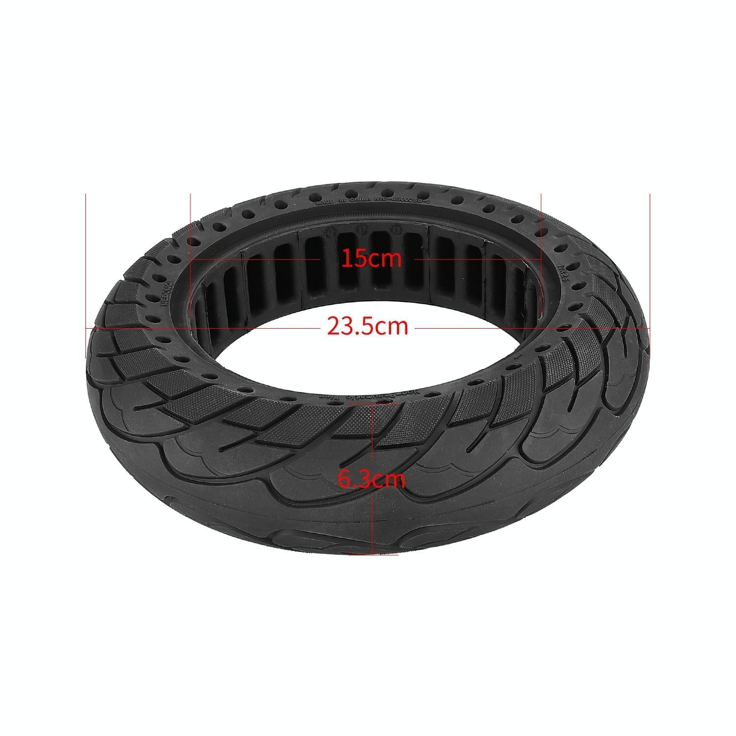 Shock-Absorbing 10 Tubeless Honeycomb Tire For Ninebot Max G30-1964932348227227650