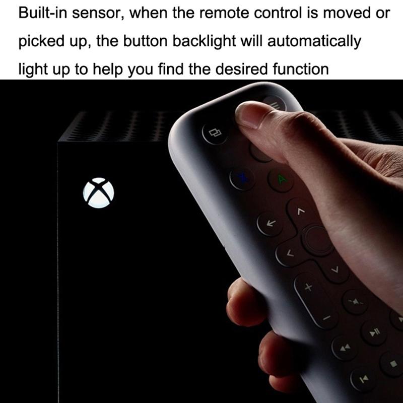 Xbox Backlit Media Remote - Short Version-1915196713187020804