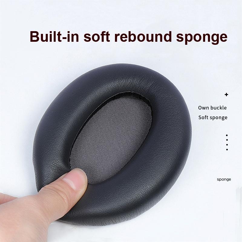 2-Pack Headset Earmuff Covers For Edifier W820Nb - Khaki-1915198135710388229