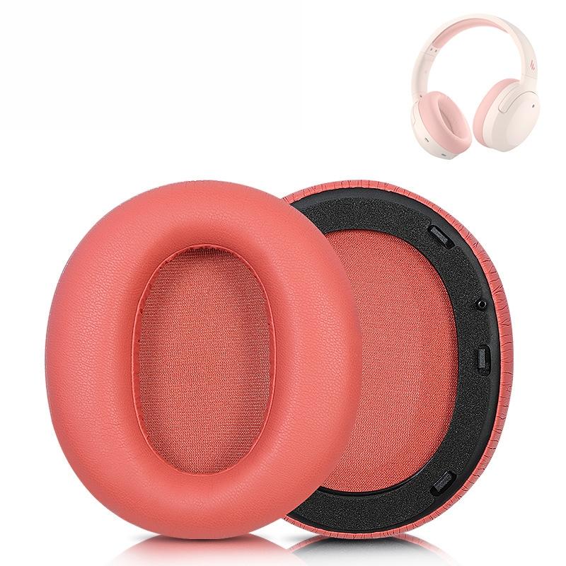 2-Pack Headset Earmuff Covers For Edifier W820Nb - Red-1915197985067765767