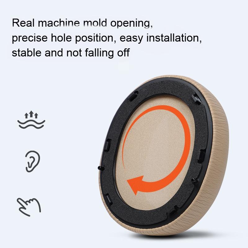 2-Pack Headset Earmuff Covers For Edifier W820Nb - Red-1915197985067765764