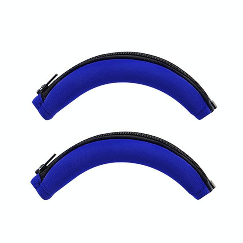 2-Pack Headset Earmuff Covers For Edifier W820Nb - Blue Headband-1915197177307729920