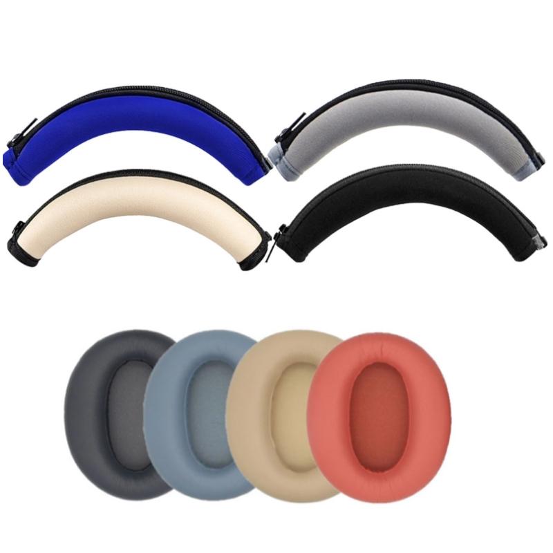2-Pack Headset Earmuff Covers For Edifier W820Nb - Champagne Headband-1915197272115777537