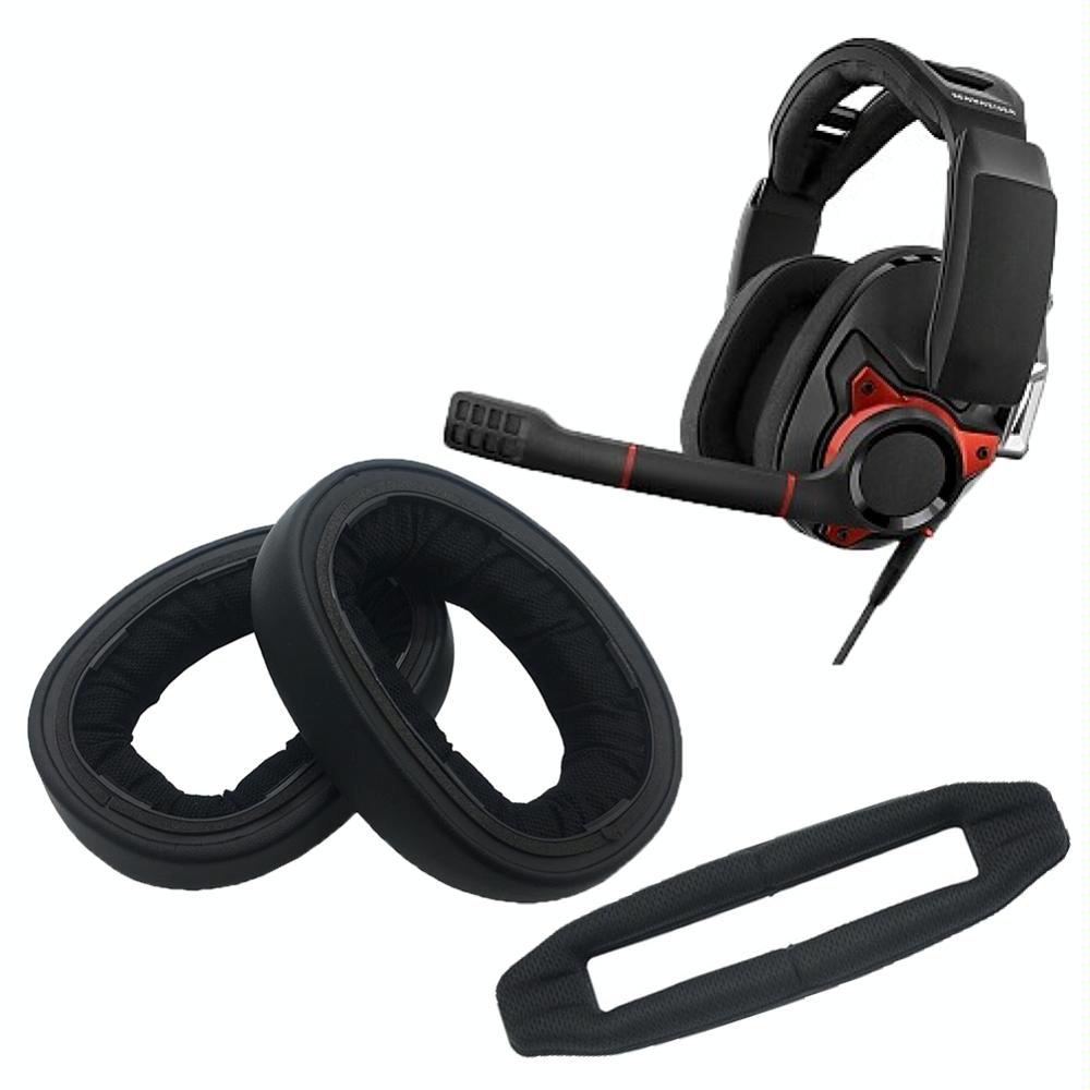 Sennheiser Gsp600 / 500 / 670 Head Beam Earmuffs - 2 Pack Ice Gel-1915197806482690049