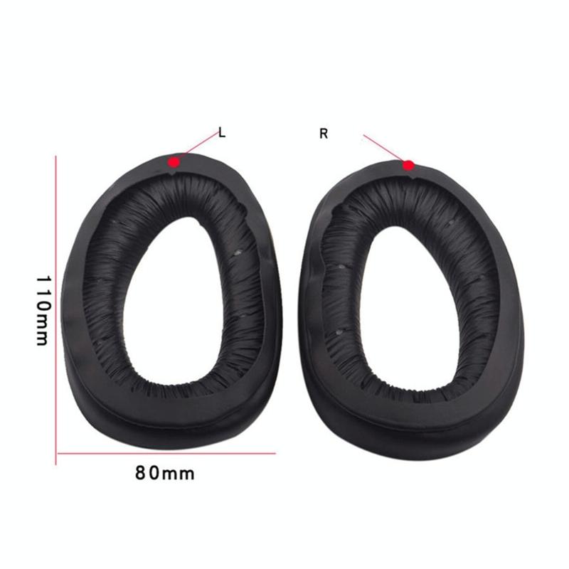 2-Pack Headphone Covers For Sennheiser Gsp Series - Red Headband-1915197810727325697