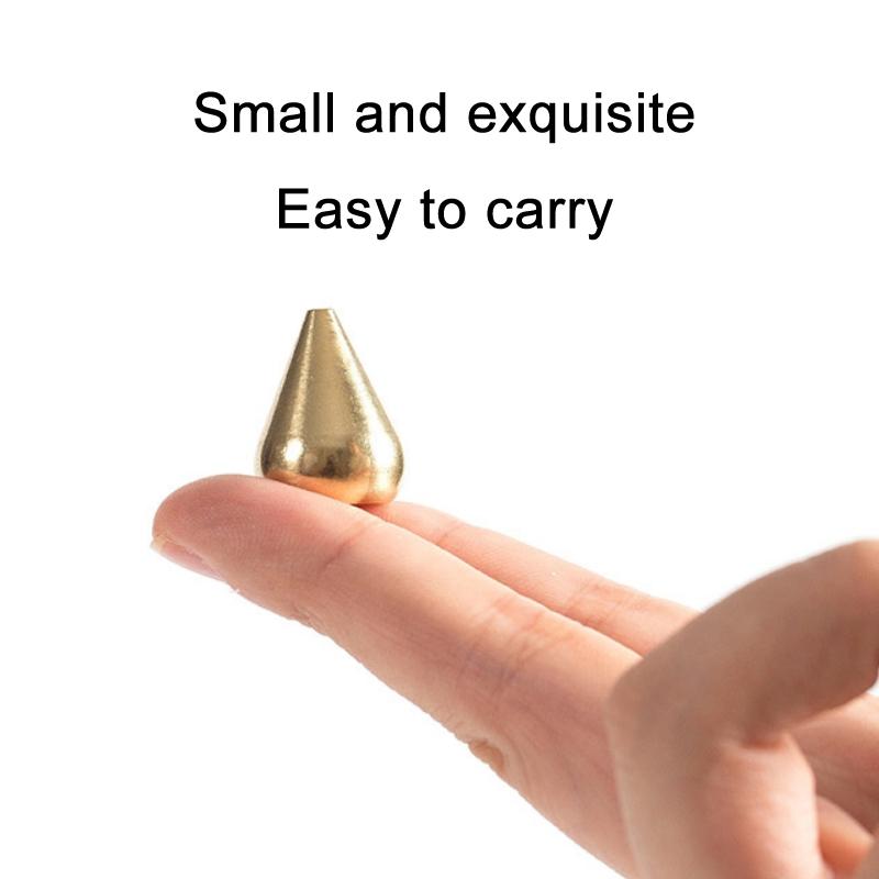 Small Drop-Shaped Incense Burner Bracket - Set Of 10-1915198349561171971