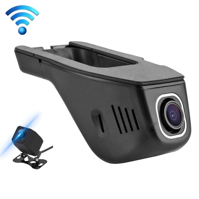 1080P Dual Recording Hidden Driving Recorder With Wifi And Screen - Black-1915196973602967552