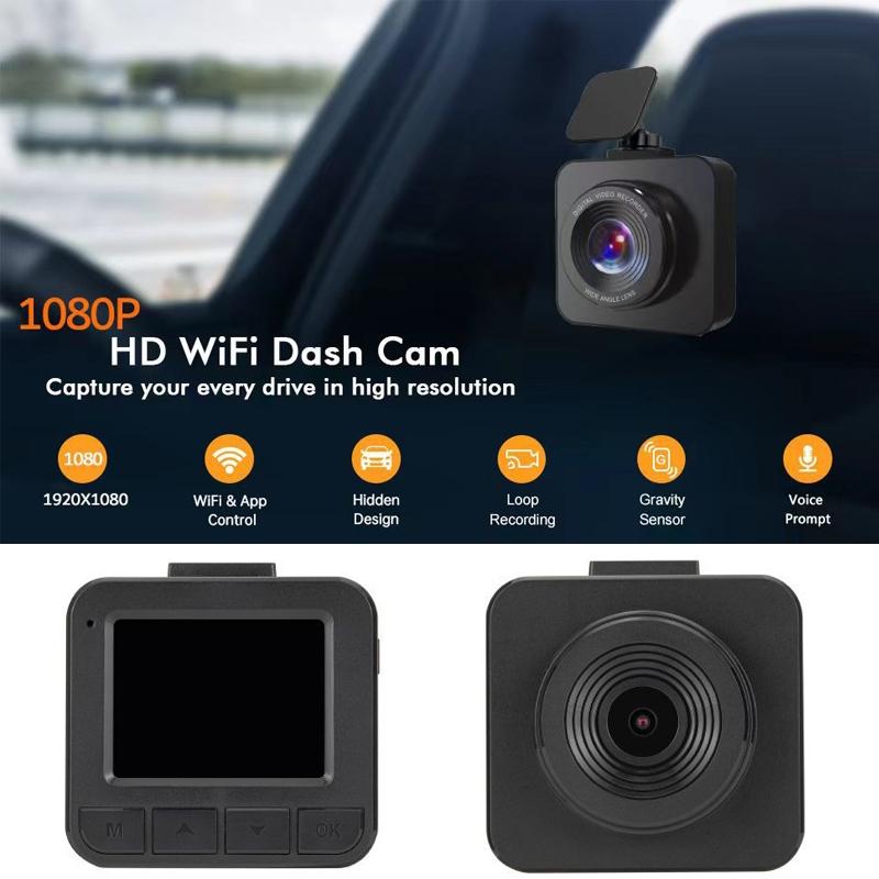 1080P Wifi Car Recorder With Hidden Hd Voice Prompt-1964932353264586755