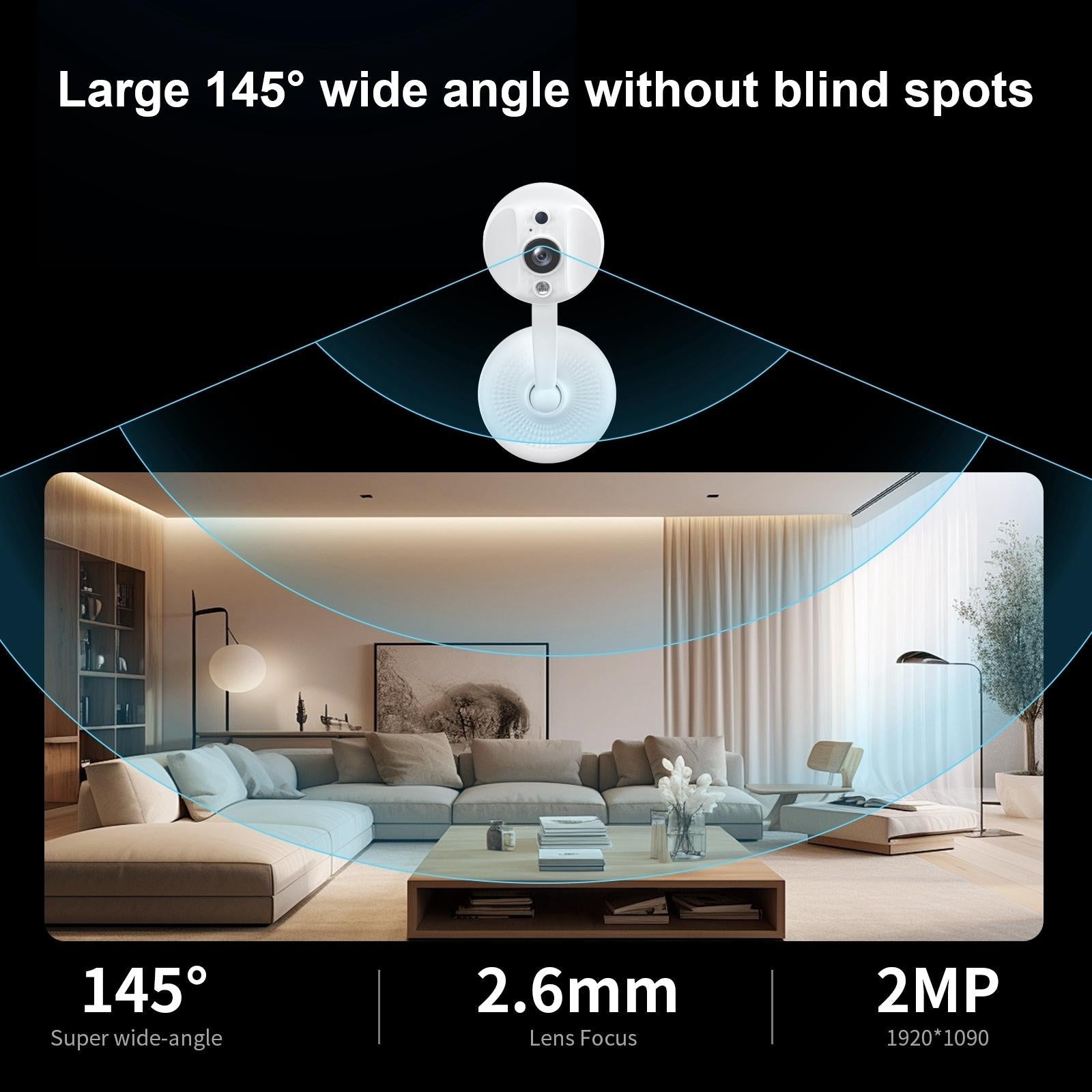 Hd Wifi Camera With Two-Way Voice Intercom For S20 Home Mobile Phone-1915197418278883331