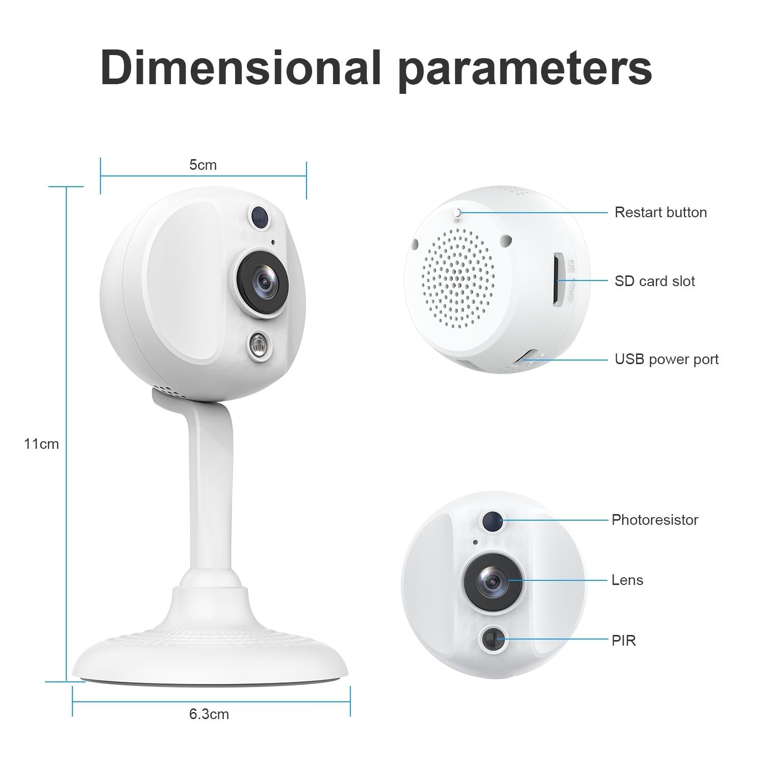 Hd Wifi Camera With Two-Way Voice Intercom For S20 Home Mobile Phone-1915197418278883337