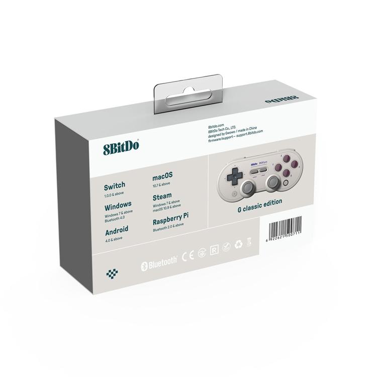 Light Gray Wireless Gamepad For Nintendo Switch-1915197131724034052