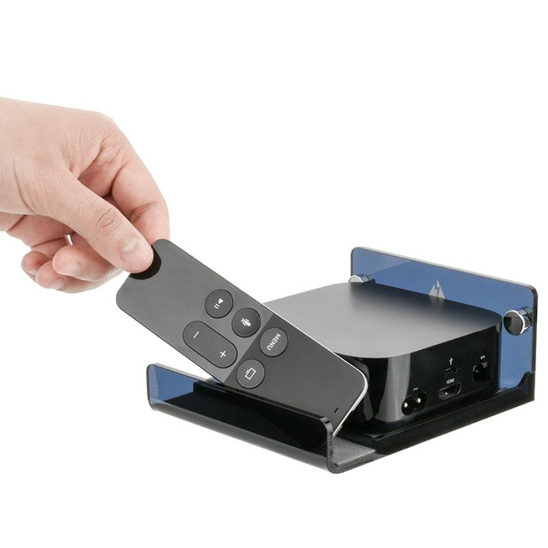 Wall Mount For Amazon Fire Tv - Half-Transparent Tea Black-1964932182984232960