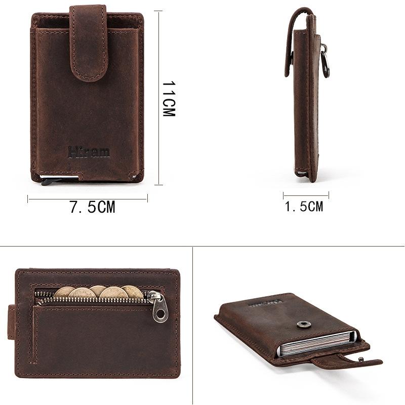 Secure Business Card Holder - Coffee Rfid Protection-1915196812080320513